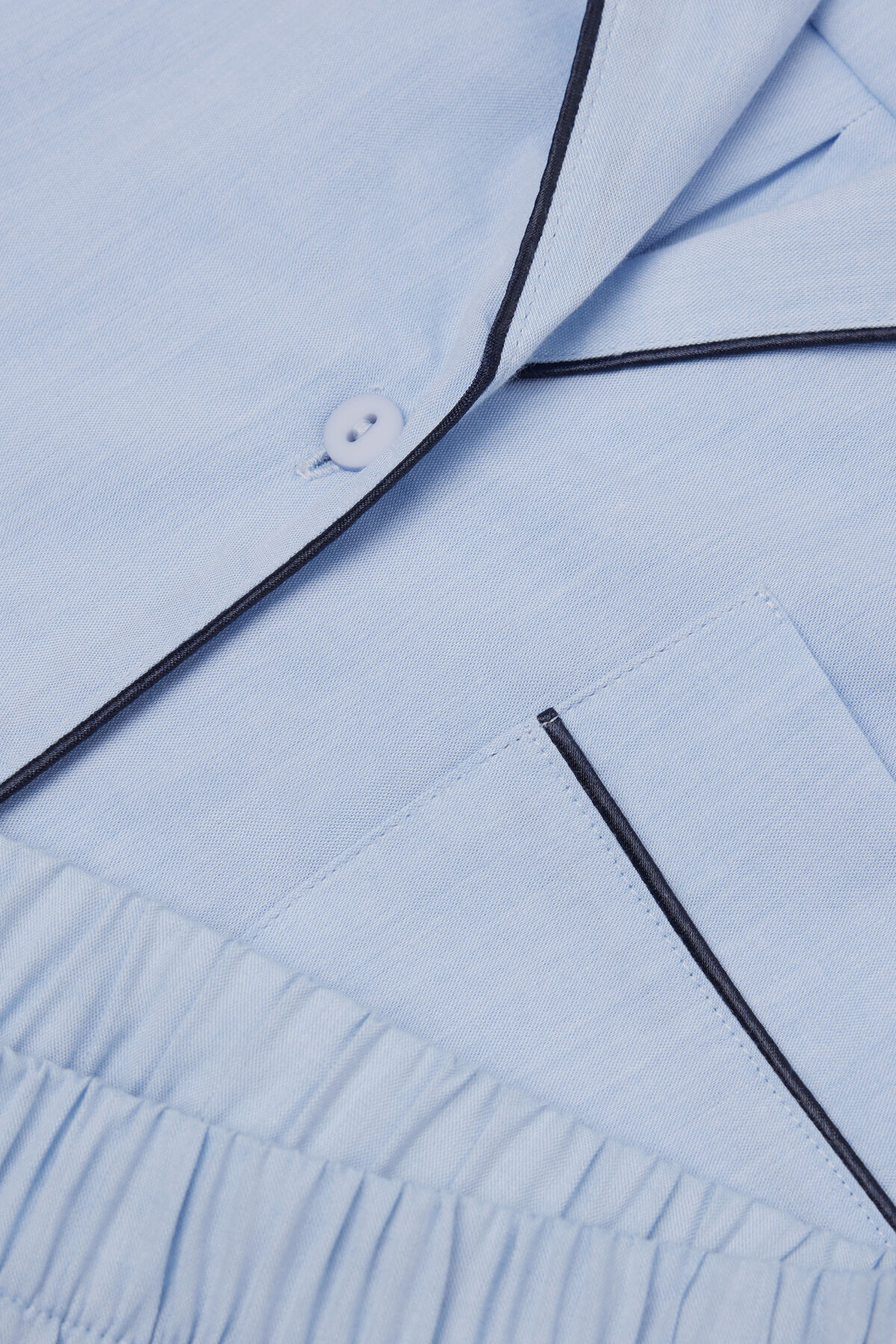 Chambray NI Cotton and Modal Short Pajamas Chambray NI Cotton and Modal Short Pajamas